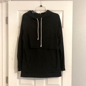 Black Nursing Sweater